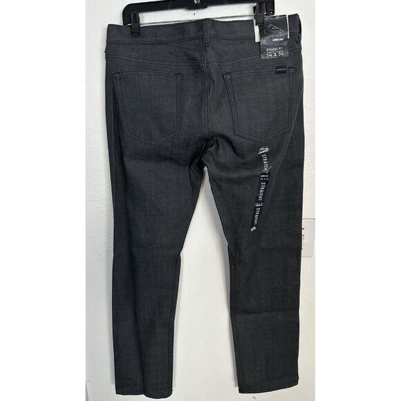 Quiksilver Men’s Jeans Revolver Straight Fit Size 34 x 32 New - Picture 3 of 16